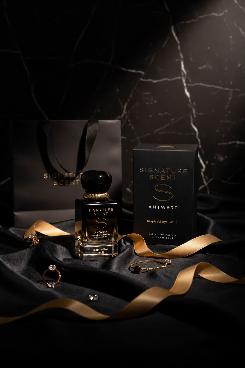 Signature Scent Antwerp parfum met verpakking